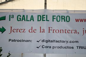 cARTEL DE LA GALA DEL FORO